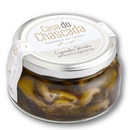 Casa do Chascada Cogumelos Shiitake em Azeite e Especiarias
