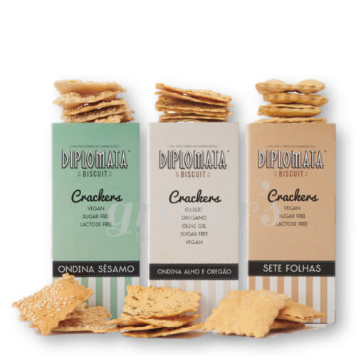 Pack de 3 Crackers Salgadas Diplomata
