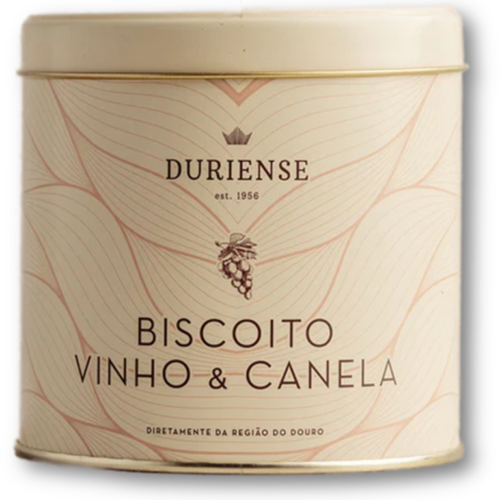 Biscoitos de Vinho do Porto e Canela em Lata
