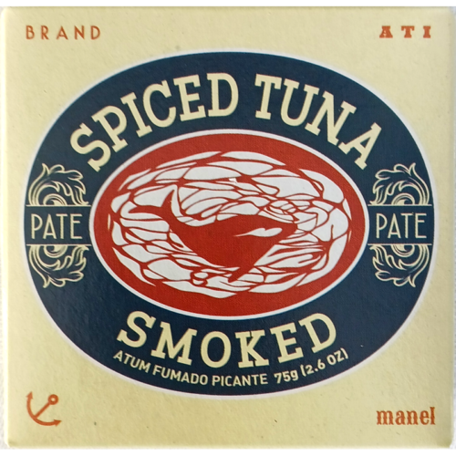 Á Ti Manel Paté de Atum Fumado Picante
