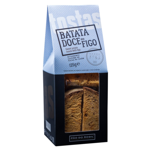 Pão do Rogil Tostas de Batata Doce com Figo